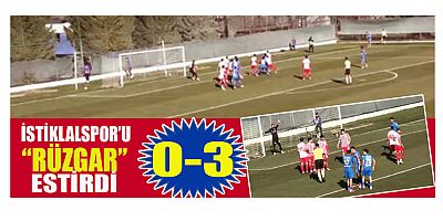 KEMAL RÜZGAR ŞOV: İSTİKLALSPOR, ANKARA DEMİRSPOR'U 3-0 MAĞLUP ETTİ