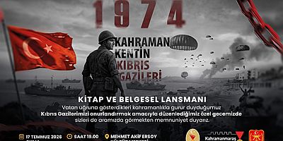 KIBRIS GAZİLERİNİN HATIRALARI KİTAP VE BELGESELLE GELECEĞE TAŞINIYOR