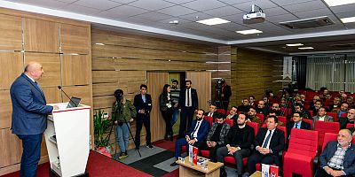 Kahramanmaraş Ticaret ve Sanayii Odası (KMTSO) 12. Olağan Meclis Toplantısı KSÜ Teknokentte gerçekleştirildi.