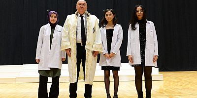 KSÜ’DE DİŞ HEKİMLERİ BEYAZ ÖNLÜK GİYDİ