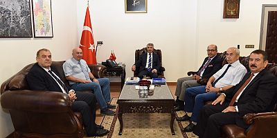 KSÜ’DEN KAHRAMANMARAŞ VALİSİ MÜKERREM ÜNLÜER’E HAYIRLI OLSUN ZİYARETİ