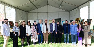 KSÜ GÜZEL SANATLAR FAKÜLTESİ, EXPO 2023 KİTAP FUARI KAPSAMINDA RESİM SERGİSİ VE KONSER DÜZENLEDİ