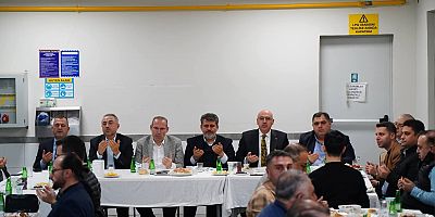 KSÜ REKTÖRÜ PROF. DR. MAHMUT AK, TÜRKOĞLU OSB İFTAR PROGRAMINA KATILDI