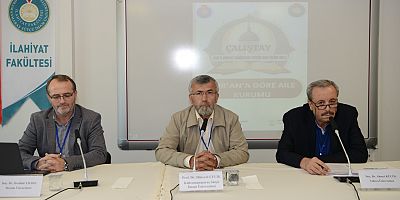 KUR’AN’A GÖRE AİLE KURUMU ÇALIŞTAYI KSÜ’DE DÜZENLENDİ