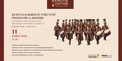 Kahramanmaraş’ın düşman işgalinden kurtuluşunun 105. yıl dönümü dolayısıyla Büyükşehir Belediyesi ve paydaş kurumlar iş birliğiyle 7 - 12 Şubat tarihleri arasında anma törenleri