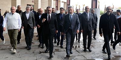 MAHİR ÜNAL’DAN KSÜ TIP FAKÜLTESİ HASTANESİ’NE ZİYARET