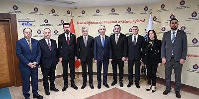 MHP KAHRAMANMARAŞ İL BAŞKANI MANSUR METEHAN’DAN KSÜ REKTÖRÜ OKUMUŞ’A ZİYARET