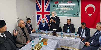 MİLLETVEKİLİ RADİYE SEZER KATIRCIOĞLU LONDRA’DA KAHRAMANMARAŞLILARI UNUTMADI