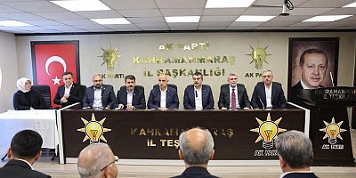 MİLLİ EĞİTİM BAKANI AK PARTİ İL TEŞKİLATINI  ZİYARET ETTİ