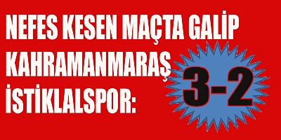 kendi sahasında konuk ettiği Kırklarelispor karşısında büyük bir mücadele örneği göstererek