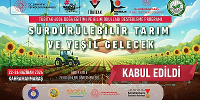 ÖĞRETMENLER SÜRDÜRÜLEBİLİR TARIM İÇİN KAHRAMANMARAŞ’TA BULUŞACAK