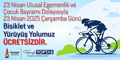 Düzenleyeceği Çocuk Şenliği ile 23 Nisan Ulusal Egemenlik ve Çocuk Bayramı’nı büyük bir coşkuyla kutlayacak olan Onikişubat Belediyesi