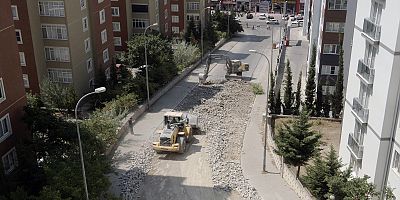 ONİKİŞUBAT BELEDİYESİ’NDEN SÜLEYMAN ŞAH MAHALLESİ’NE ASFALT ATAĞI