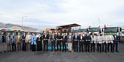 ONİKİŞUBAT BELEDİYESİ’NİN 200 MİLYON TL’LİK YATIRIMLA 30 YENİ HİZMET ARACI GÖREVE BAŞLADI