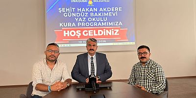 ONİKİŞUBAT BELEDİYESİ’NİN ‘MİNİK KALPLER YAZ OKULU’NDA KURALAR ÇEKİLDİ