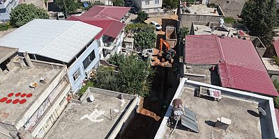 OSMANGAZİ MAHALLESİ’NDE ALTYAPI YENİLEME ÇALIŞMALARI SÜRÜYOR