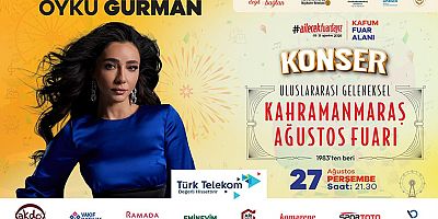 ÖYKÜ GÜRMAN, PERŞEMBE GÜNÜ KAFUM’DA SAHNE ALACAK