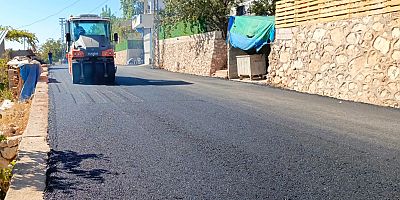 PAZARCIK’TA BAĞDINISAĞIR’IN DA ULAŞIMI BÜYÜKŞEHİRLE İYİLEŞTİRİLDİ