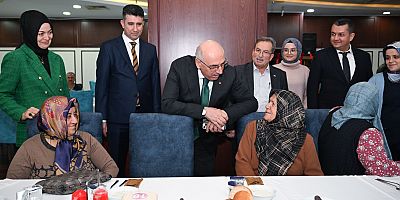 RAMAZAN’IN BEREKETİ HUZUREVİ SAKİNLERİYLE PAYLAŞILDI