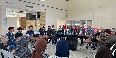 REKTÖR PROF. DR. ALPTEKİN YASIM, “KSÜ GAZZE NÖBETİ”Nİ ZİYARET ETTİ