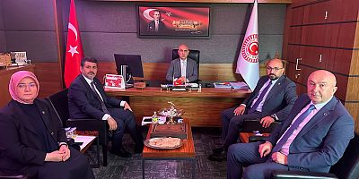 REKTÖR YASIM KAHRAMANMARAŞ MİLLETVEKİLLERİ İLE BİR ARAYA GELDİ