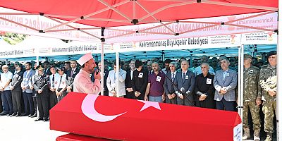 ŞEHİT MEHMET ALİ HOROZ SON YOLCULUĞUNA UĞURLANDI