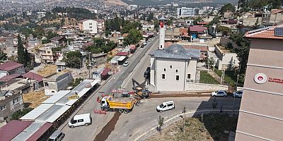 ŞEHİT MİLLİŞ NURİ CADDESİ’NDE ALTYAPI YENİLENİYOR