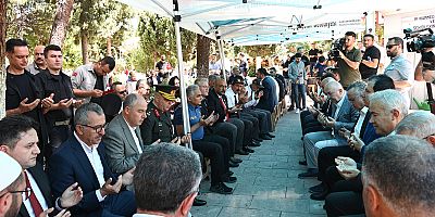 ŞEHİTLER KABİRLERİ BAŞINDA DUALARLA YÂD EDİLDİ