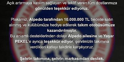 ŞEHRİN MARKASI ALPEDO, 