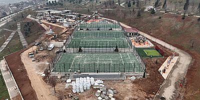 ŞEHRİN SPOR VADİSİNDE SON HAZIRLIKLAR YAPILIYOR