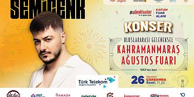 SEMİCENK, ÇARŞAMBA GÜNÜ AĞUSTOS FUARI’NDA SAHNE ALACAK