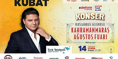SEVİLEN SANATÇI KUBAT, KAFUM’DA SAHNE ALACAK