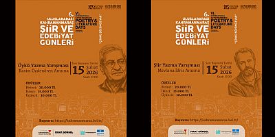 ŞİİR VE ÖYKÜYE GÖNÜL VEREN HERKES YARIŞMAYA DAVET EDİLDİ