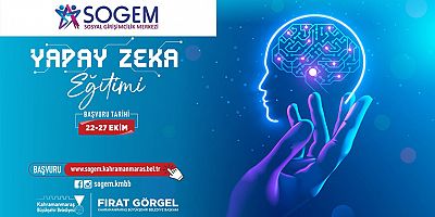 SOGEM’İN YAPAY ZEKÂ EĞİTİMİNE BAŞVURULAR BAŞLADI!