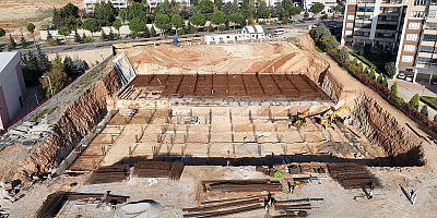 SOSYAL VE SPORTİF BULUŞMA ALANI GENÇLİK VE SPOR MERKEZİ’NDE ÇALIŞMALAR SÜRÜYOR