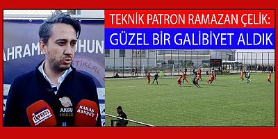 TEKNİK DİREKTÖR ÇELİK, SON DURUMU ANLATTI
