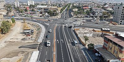TEVFİK KADIOĞLU KAVŞAĞI’NDA TRAFİK AKIŞINI RAHATLATACAK DÜZENLEMEDE SONA GELİNDİ
