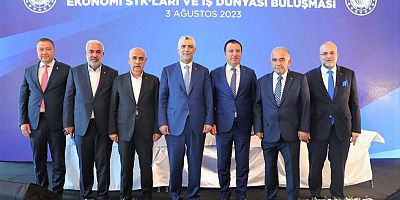 TİCARET BAKANI BOLAT, KAHRAMANMARAŞ İŞ DÜNYASIYLA BULUŞTU