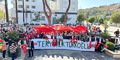 Türkoğlu Siyasi Parti Başkanları Ve Sivil Toplum Kuruluşları Ortak Basın Açıklaması yaparak