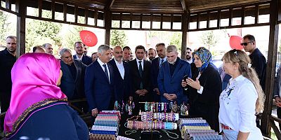 ULU ÇINARLARIN ELLERİNDEN SEVGİYLE DOKUNAN ÜRÜNLER BEĞENİ TOPLADI