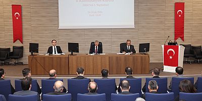 İl Koordinasyon Kurulunun 2024 yılı 1. dönem toplantısı