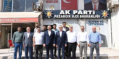 6 Şubat’ta meydana gelen ilk depremin merkez üssü Pazarcık’ta bir dizi ziyaret ve incelemelerde bulunan Başkan Güngör