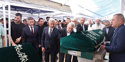 YANGINDA HAYATINI KAYBEDEN VATANDAŞLAR SON YOLCULUĞUNA UĞURLANDI