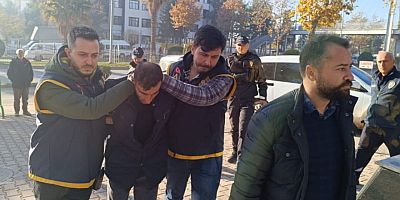 çıkartıldığı mahkemece tutuklandı.