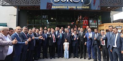 YENİDEN REFAH PARTİSİ GENEL BAŞKANI FATİH ERBAKAN’DAN DULKADİROĞLU’NA ANLAMLI ZİYARET