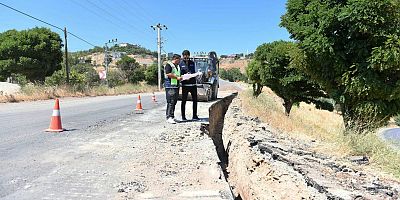 YERLEŞİM YERLERİNİN ALTYAPI SORUNU BİR BİR ÇÖZÜLÜYOR