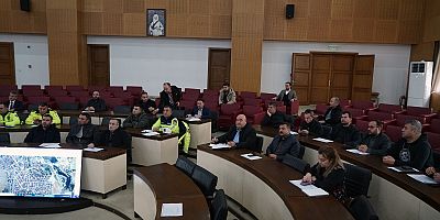 Ulaşım Koordinasyon Merkezi’nde yılın son olağan gündem toplantısı gerçekleştirildi. Toplantıda