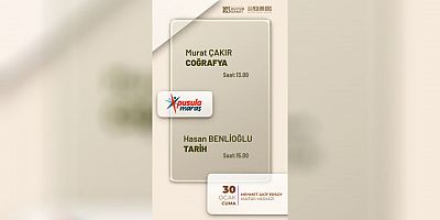 YKS KAMPI COĞRAFYA VE TARİH DERSLERİ İLE SONA ERİYOR