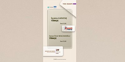 YKS KAMPI TÜRKÇE İLE DEVAM EDECEK